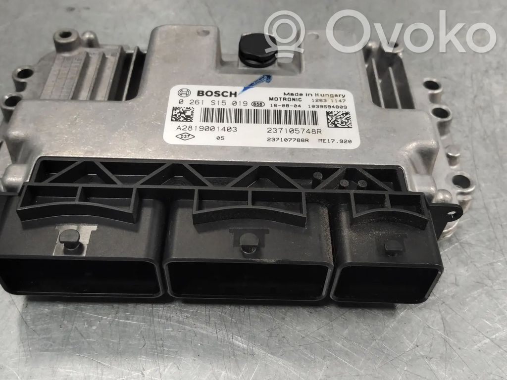 Renault Twingo III Engine control unit/module 