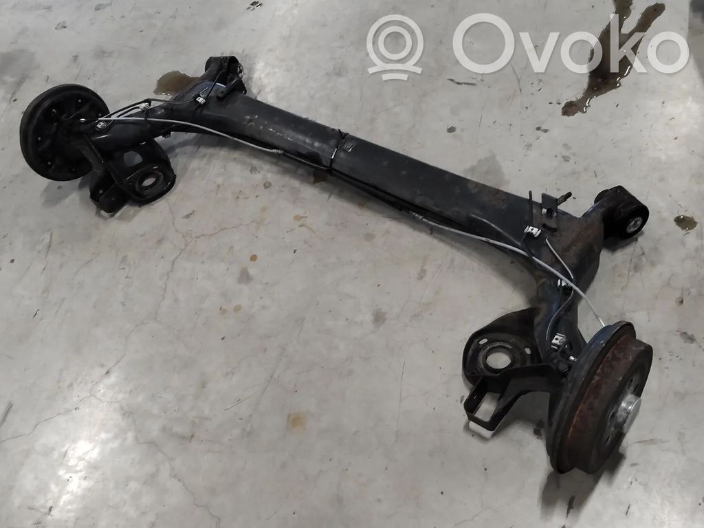 Skoda Fabia Mk2 (5J) Eje trasero 