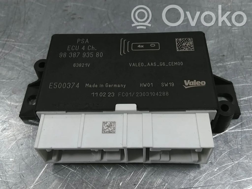 Opel Corsa F Parking PDC control unit/module 