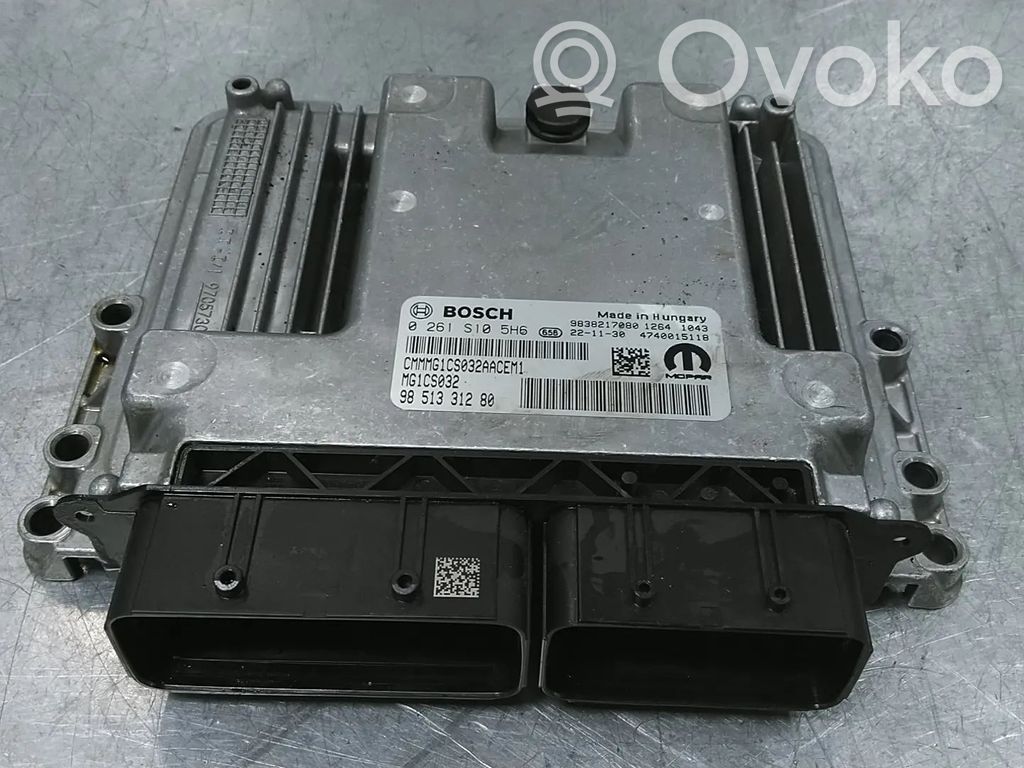 Engine control unit/module   9851331280,0261S105H6,1675653780