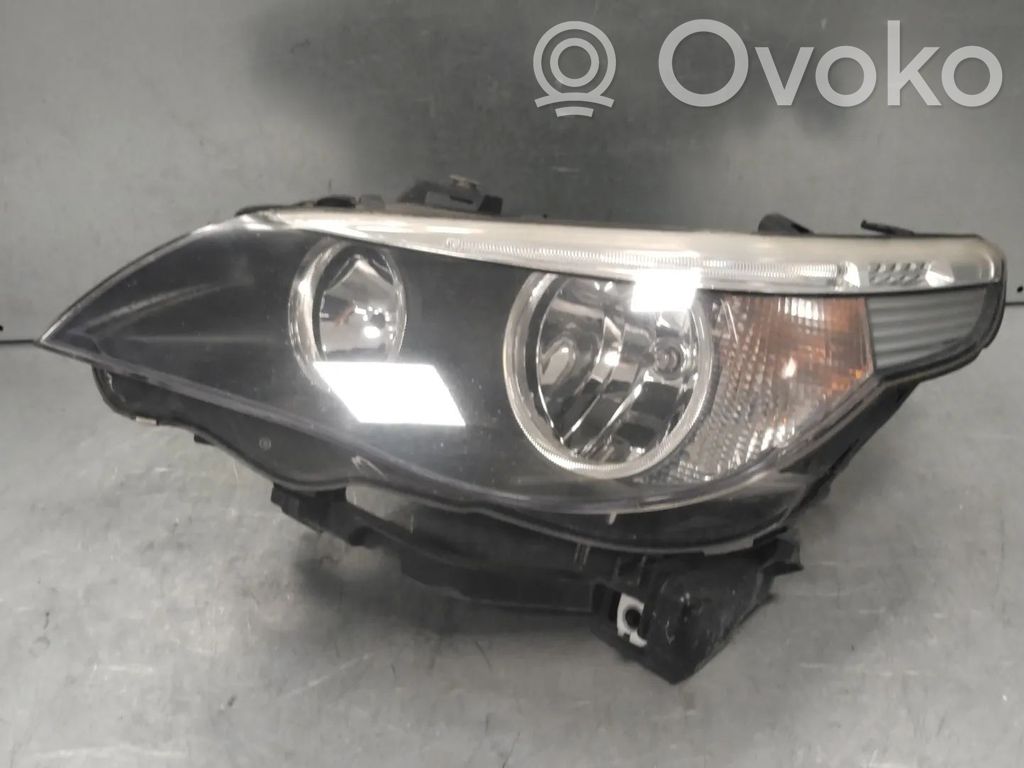 BMW 5 E60 E61 Priekšējais lukturis 