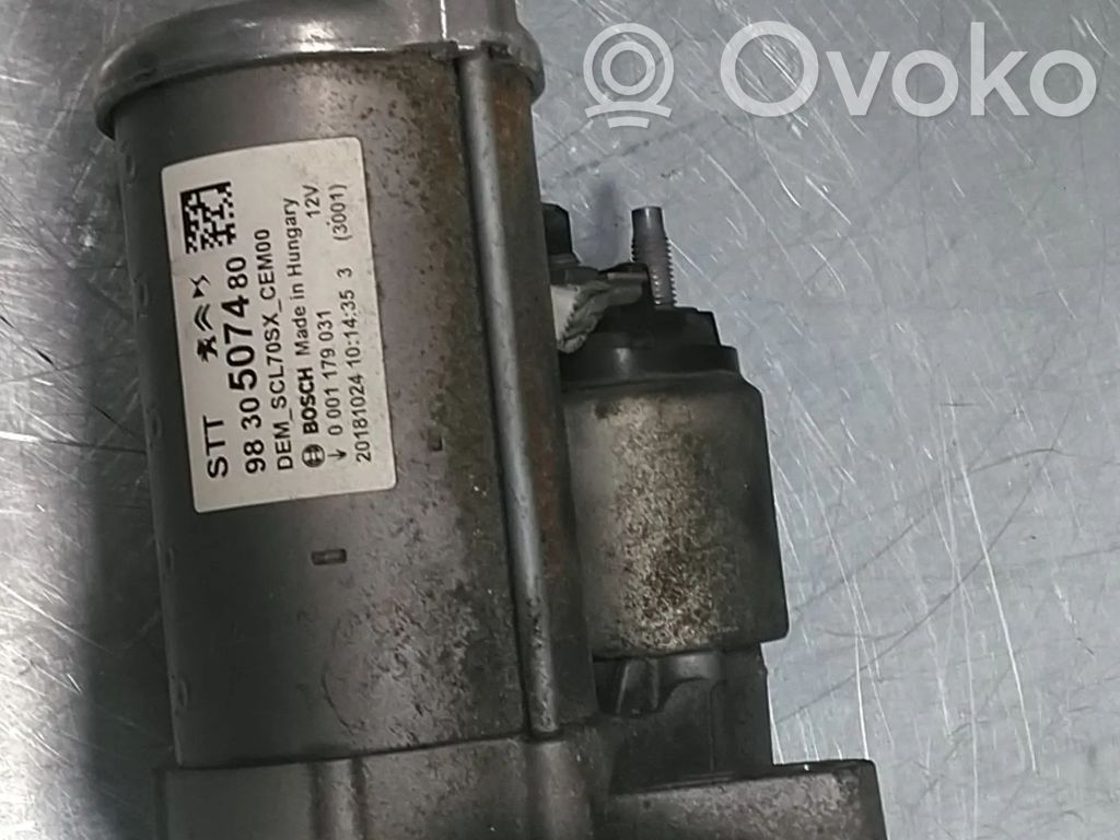 Opel Grandland X Starter motor 