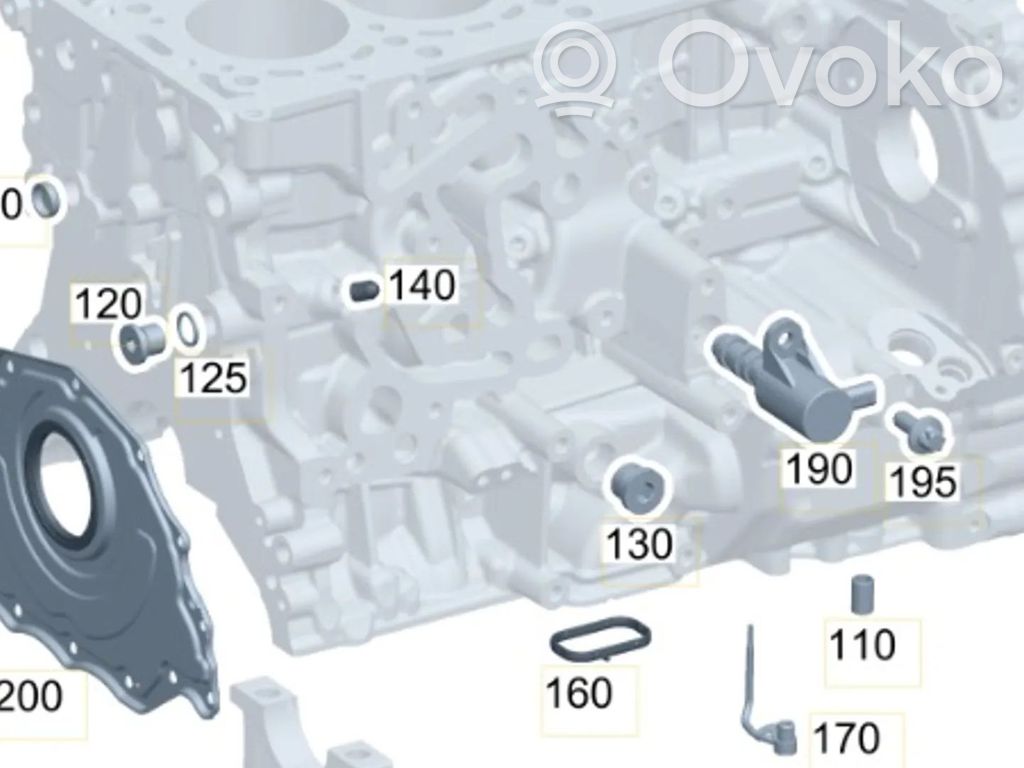 Mercedes-Benz A W177 other engine part 