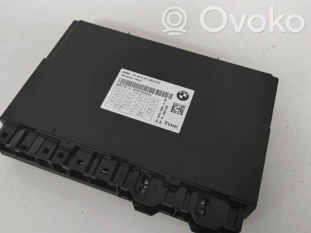 BMW 5 GT F07 Module de commande de siège 