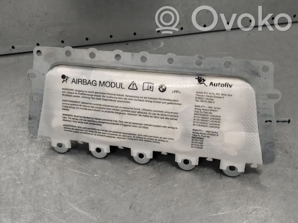 BMW 5 GT F07 Poduszka powietrzna Airbag pasażera 