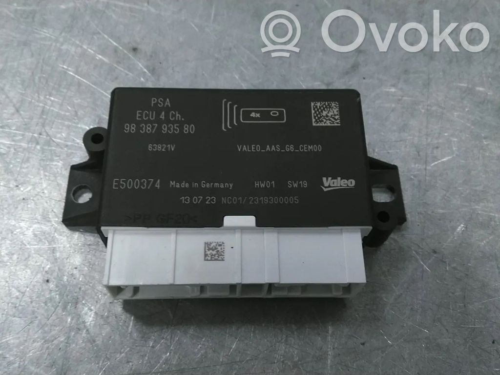 Opel Corsa F Parking PDC control unit/module 