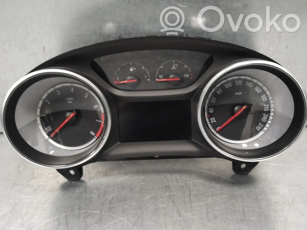 Vauxhall Astra K Velocímetro (tablero de instrumentos) 