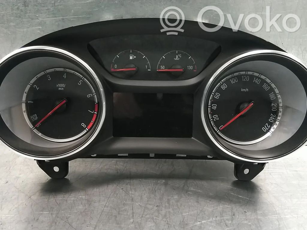 Vauxhall Astra K Velocímetro (tablero de instrumentos) 
