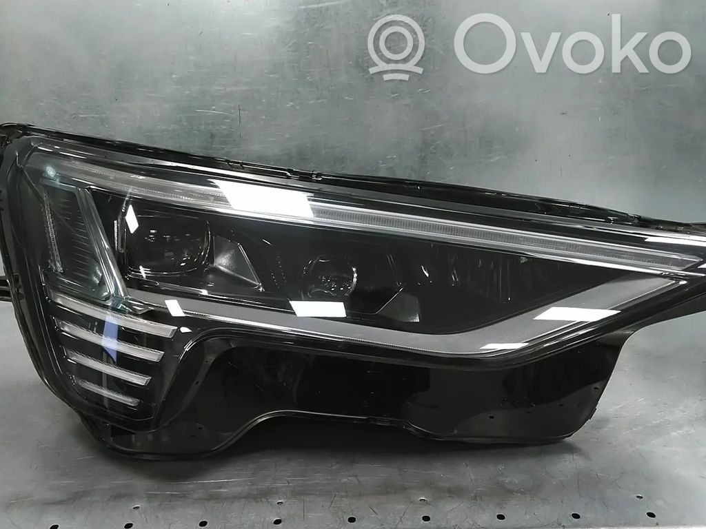 Audi e-tron Phare frontale 