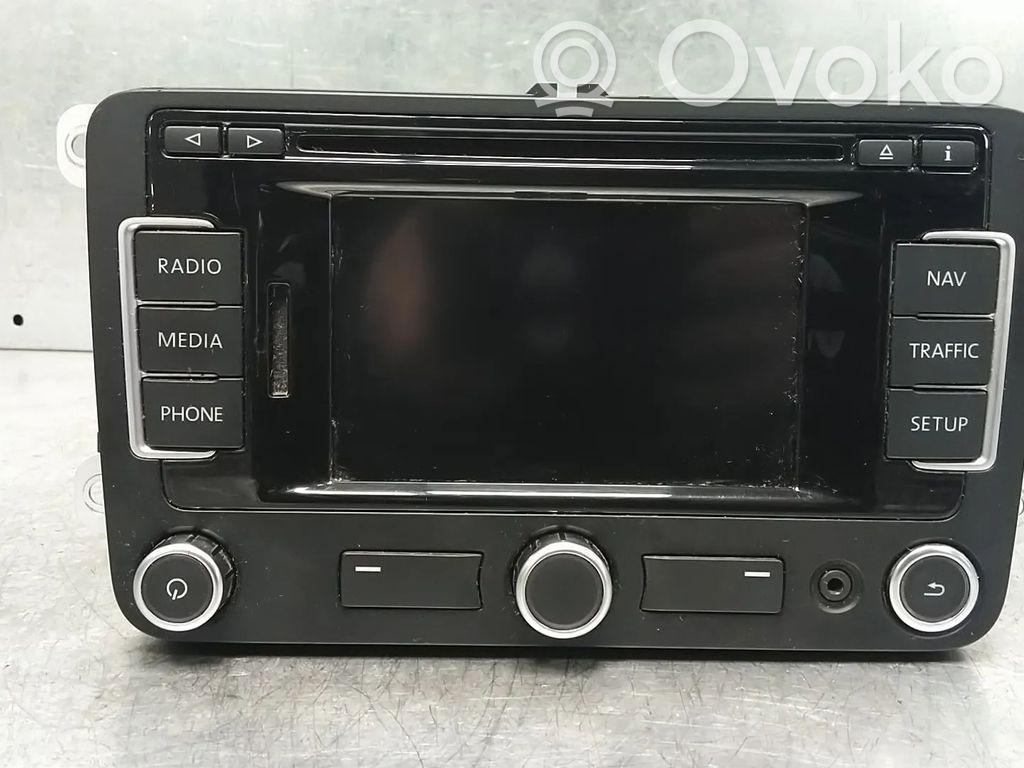 Stacja multimedialna GPS / CD / DVD   5P0035191E,5P0035191D,5P0035191G,5P0035191J,5P0035191N,5P0035191Q,5P0035192B,5P0035192F,5P0035192H