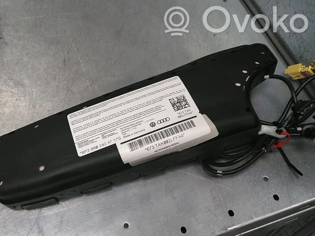 Audi A3 S3 8P Airbag de siège 