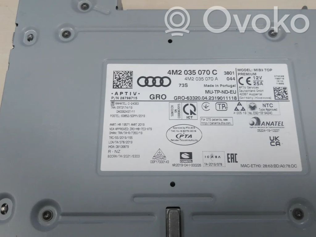 Audi e-tron Panel radia 