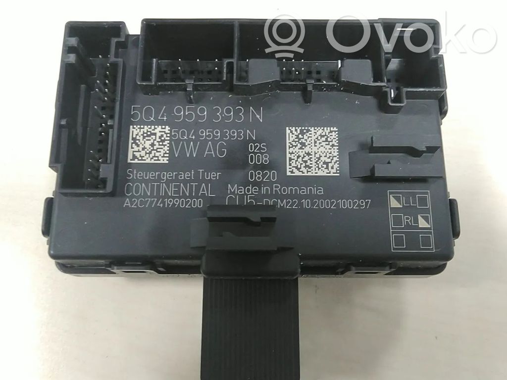 Volkswagen Crafter Oven ohjainlaite/moduuli 