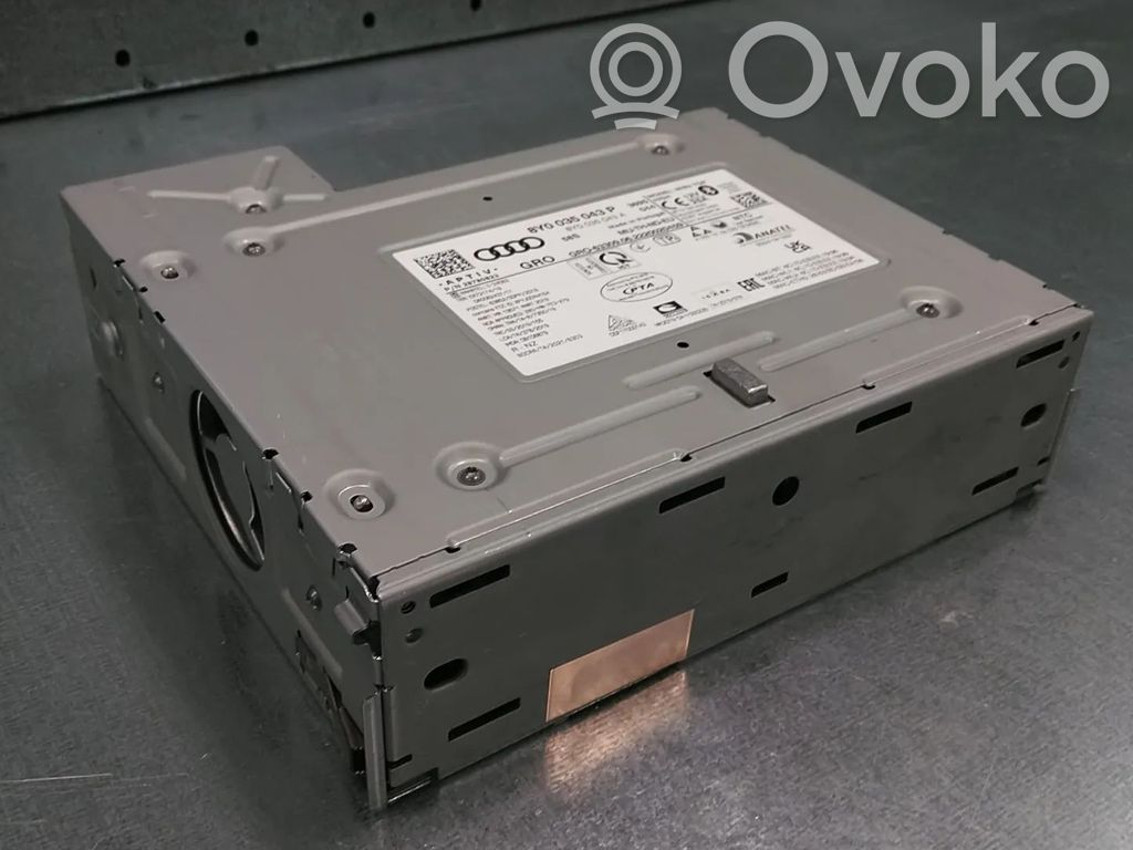 Audi A3 8Y Head unit multimedia control 