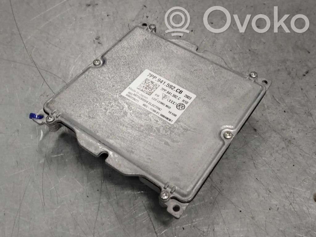 Lichtmodul Lichtsensor   7PP941592CB,7PP941592CA