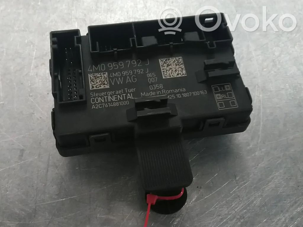 Audi e-tron Door control unit/module 