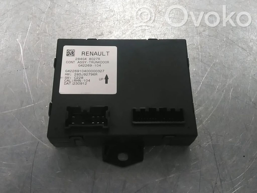 Renault Espace VI Sterownik / Moduł elektrycznej klapy tylnej / bagażnika 