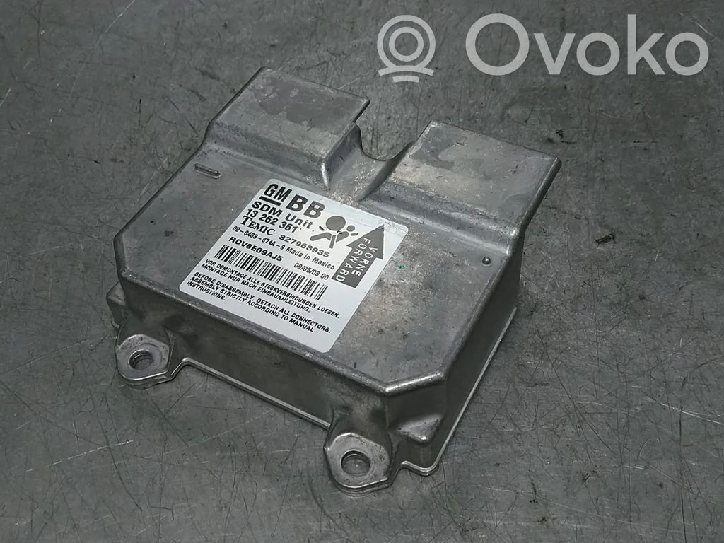 Opel Corsa D Airbag control unit/module 
