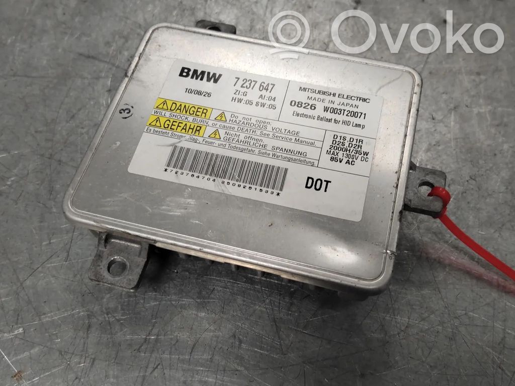 BMW 3 E90 E91 Moduł poziomowanie świateł Xenon 