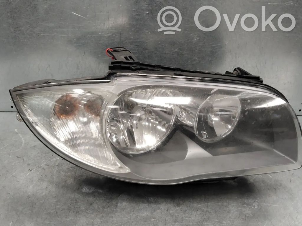 BMW 1 E81 E87 Priekšējais lukturis 