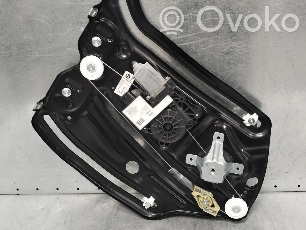 BMW 4 G22 G23 G24 G26 Mechanizm podnoszenia szyby tylnej bez silnika 