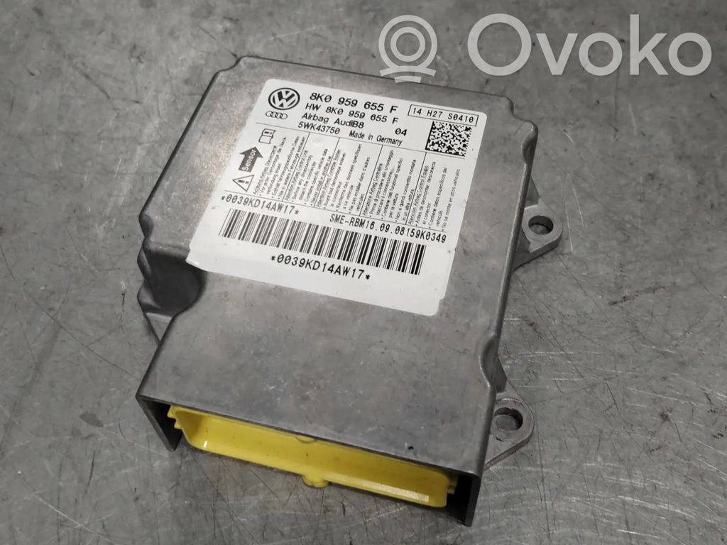 Audi A4 S4 B8 8K Sterownik / Moduł Airbag 