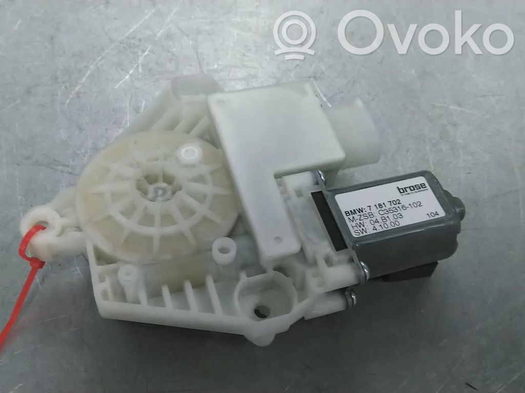 BMW 7 G11 G12 Silnik regulatora szyby drzwi przednich