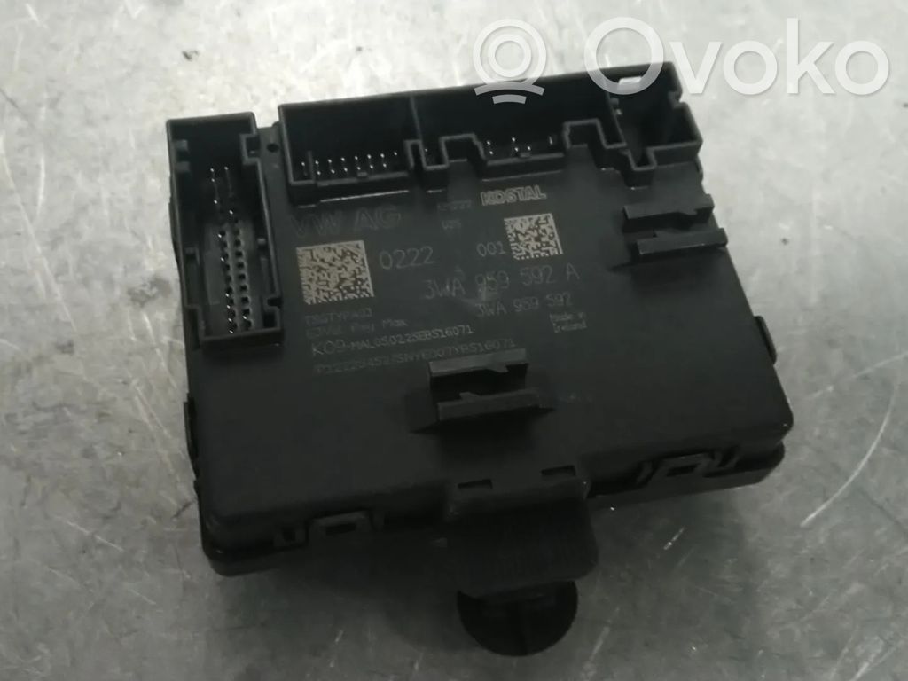 Skoda Octavia Mk4 Centralina/modulo portiere