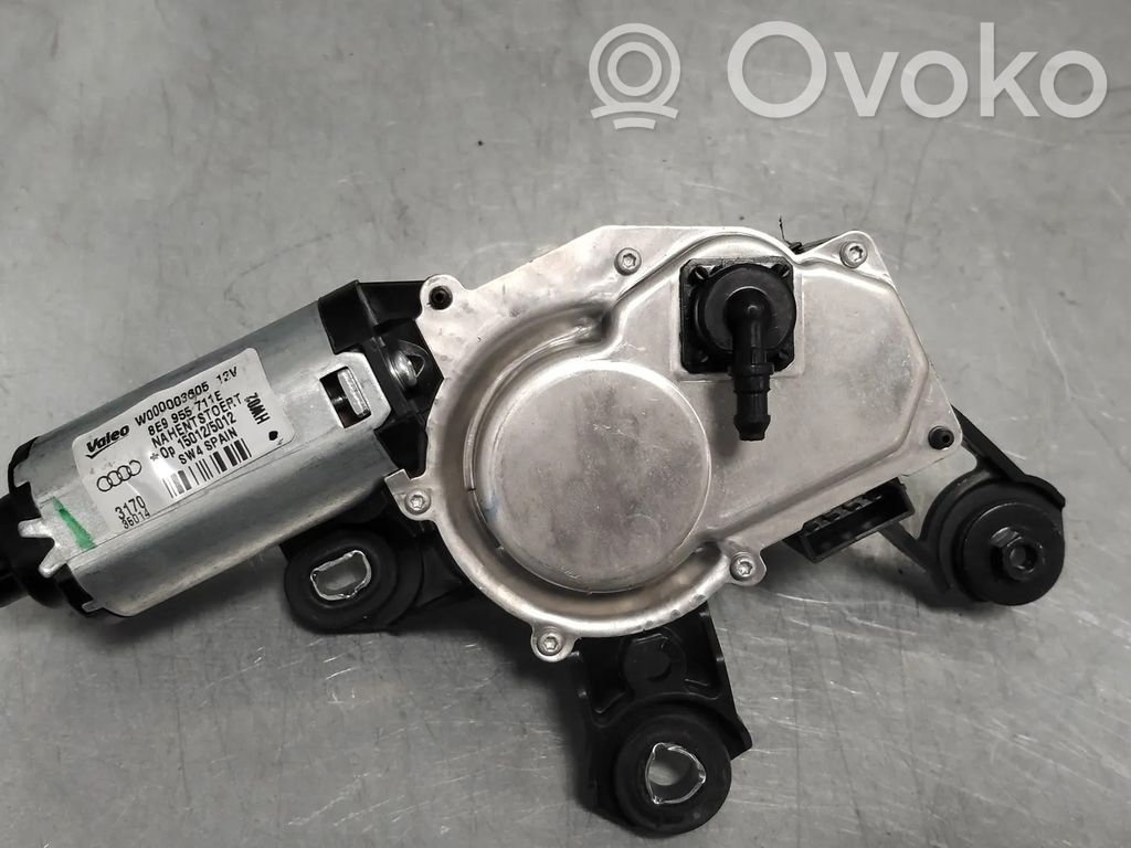 Audi A3 S3 8P Takalasinpyyhkimen moottori 