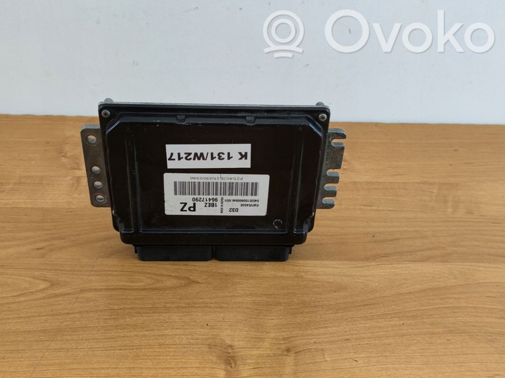 Unidad de control/módulo del motor   96417290