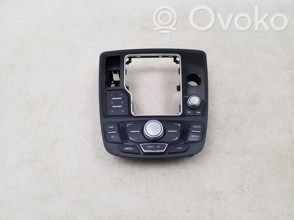 Audi A6 S6 C7 4G Console centrale, commande de multimédia l'unité principale 