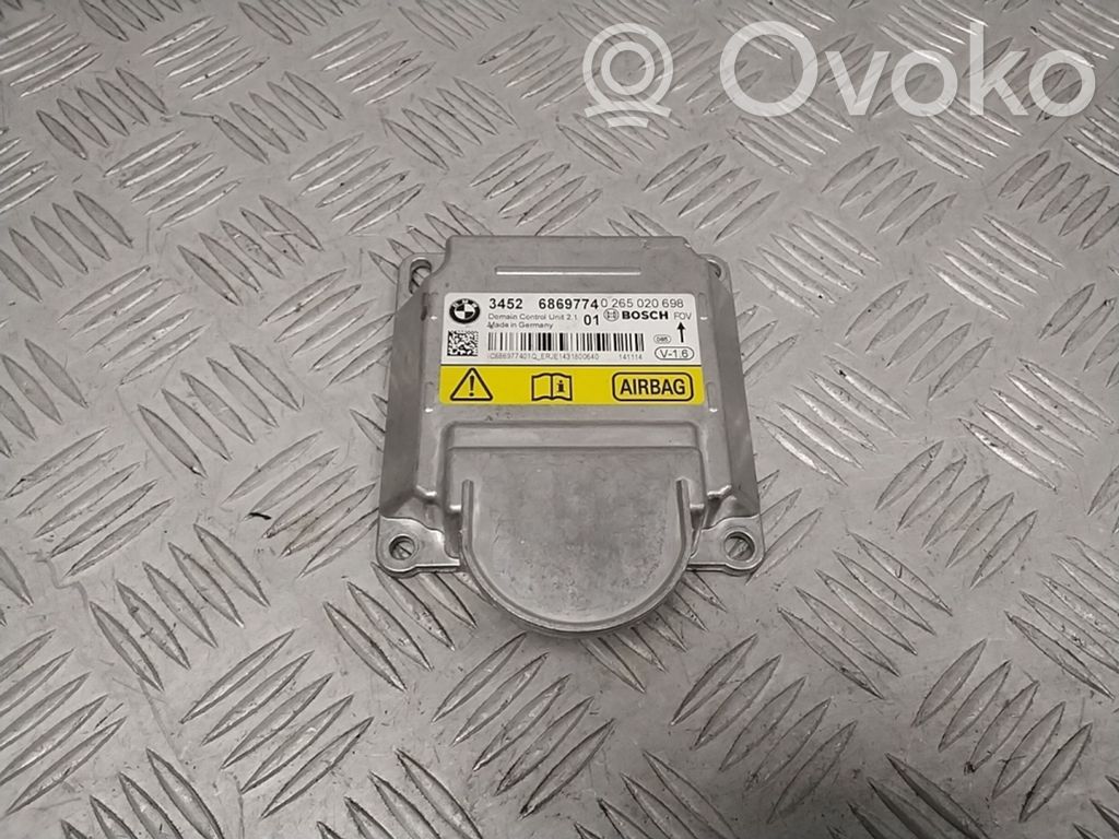 BMW X3 F25 Sterownik / Moduł Airbag 