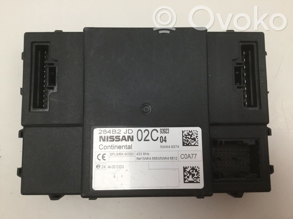 Nissan Qashqai Moduł / Sterownik komfortu 