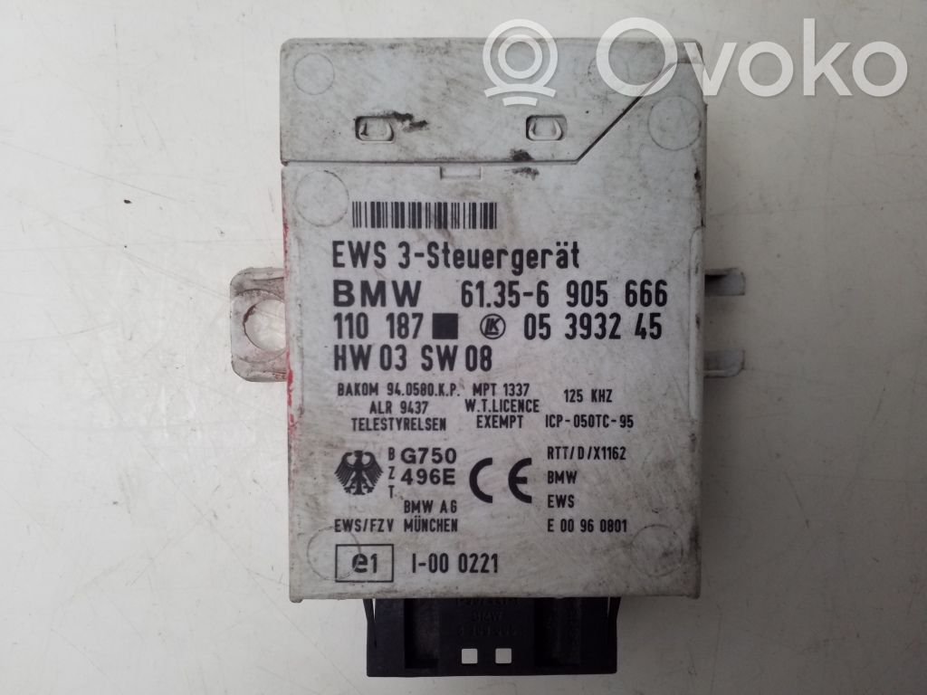 Immobilizer control unit/module   6905666