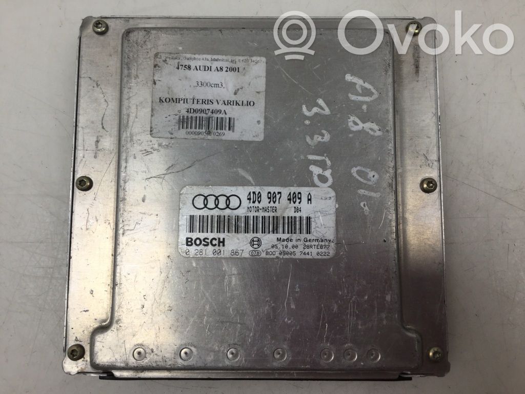 Audi A8 S8 D2 4D Engine control unit/module 