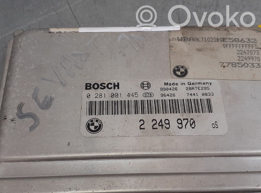 Moottorin ohjainlaite/moduuli   2249970