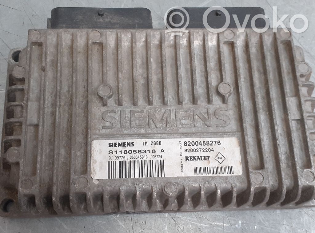 Centralina/modulo del motore   8200458276