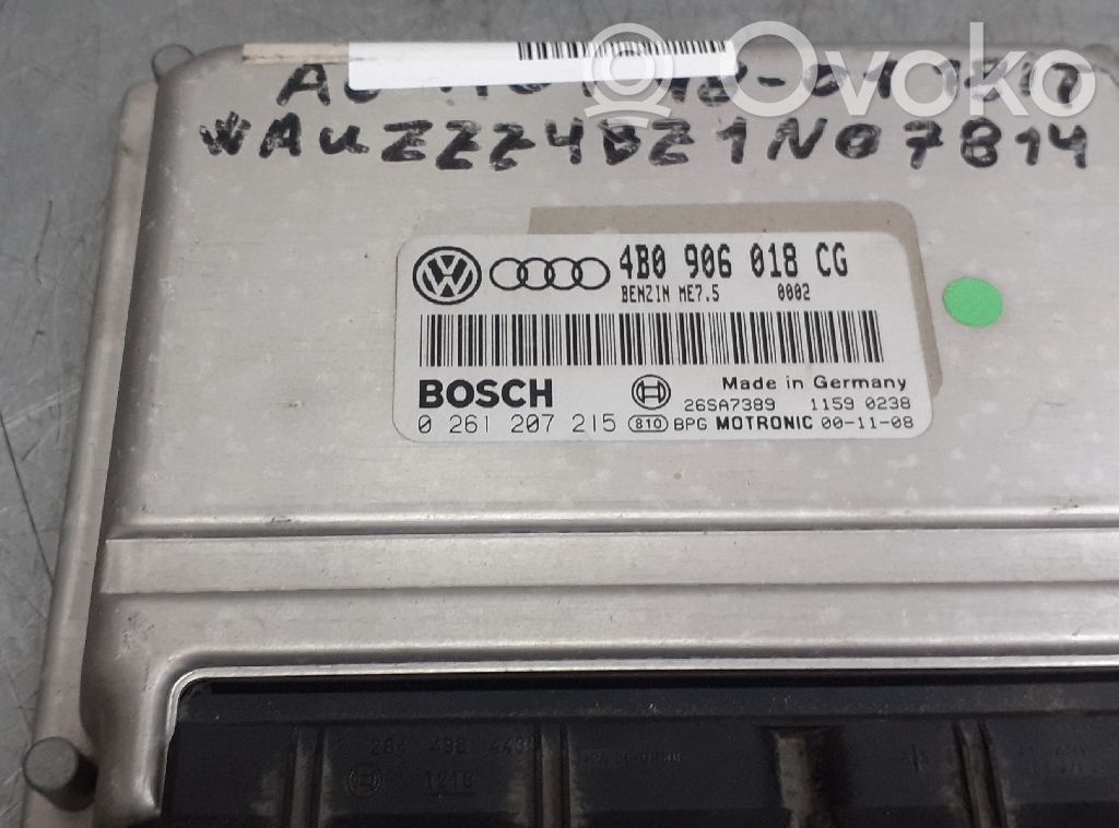 Audi A6 S6 C5 4B Unitate/modul de control motor 