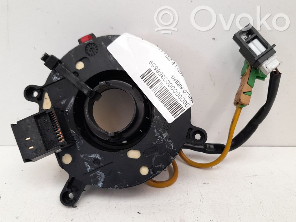 Fiat Stilo Bague collectrice/contacteur tournant airbag (bague SRS) 