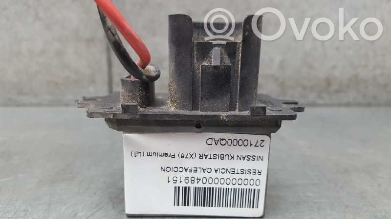 Nissan Kubistar Motor aerotermă/rezistor ventilator 