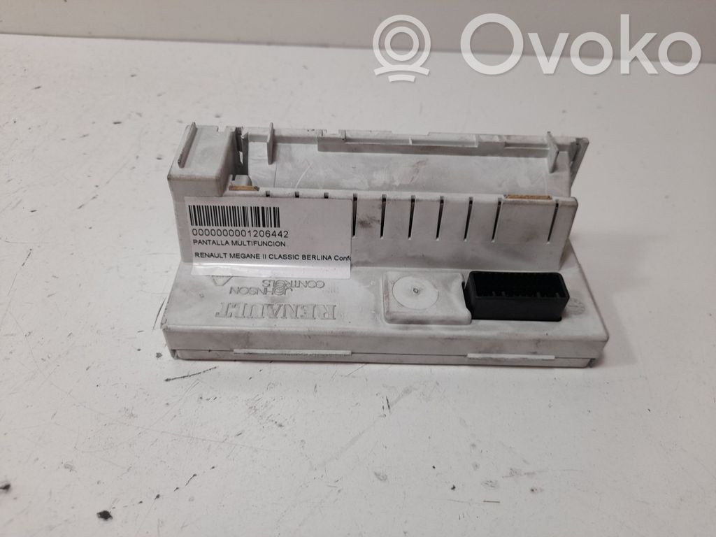 Renault Megane II Monitori/näyttö/pieni näyttö 