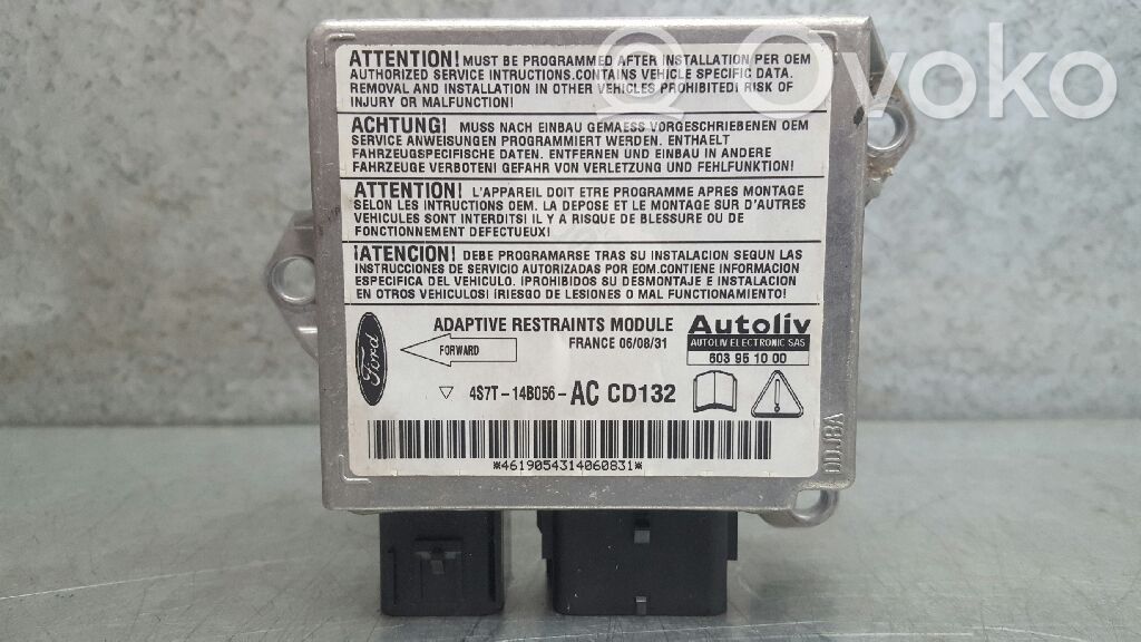 Ford Mondeo Mk III Unitate/modul de comandă airbaguri 