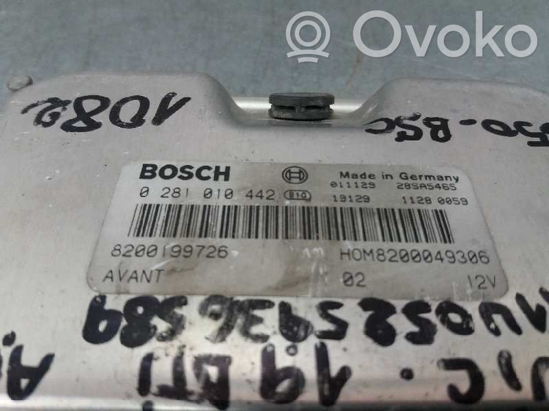 Renault Scenic I Unitate/modul de control motor 