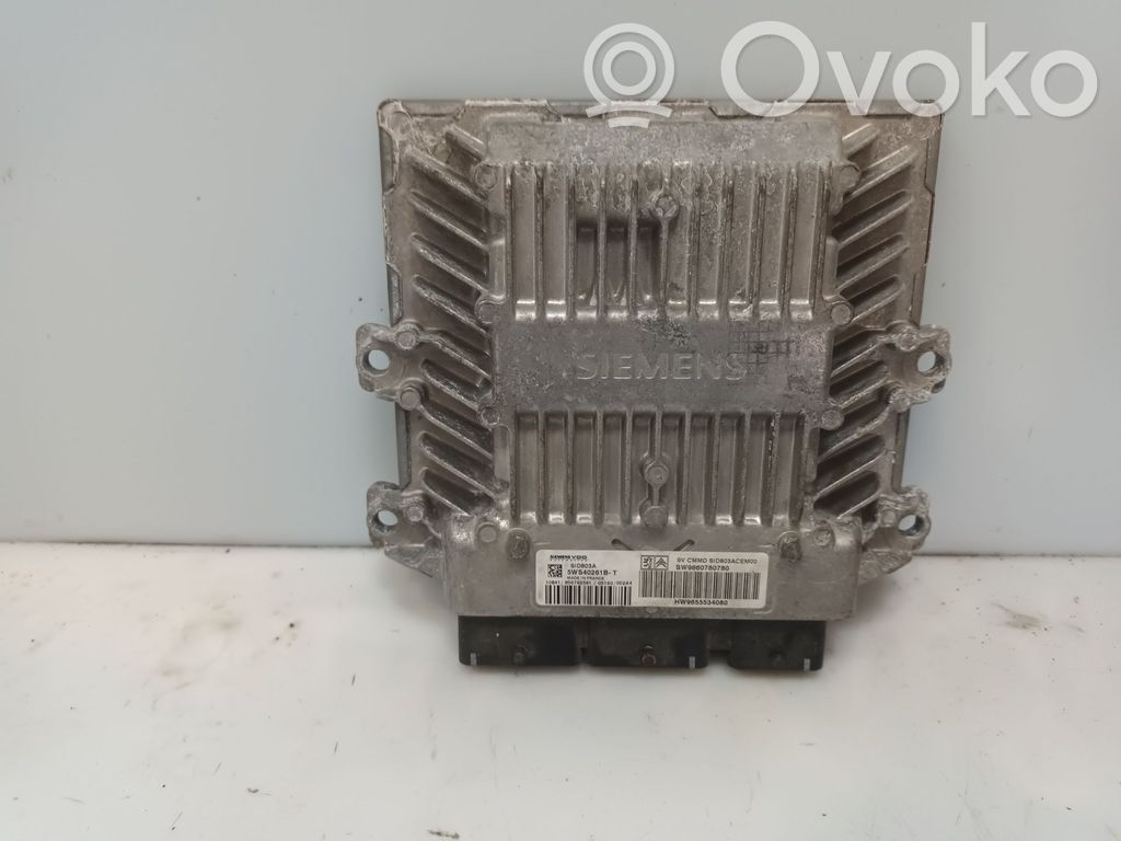 Unidad de control/módulo del motor   9660780780