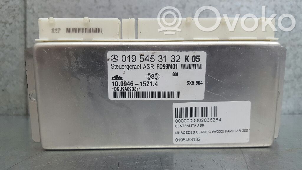 Mercedes-Benz C W202 Boîtier de commande ASC / interrupteurs