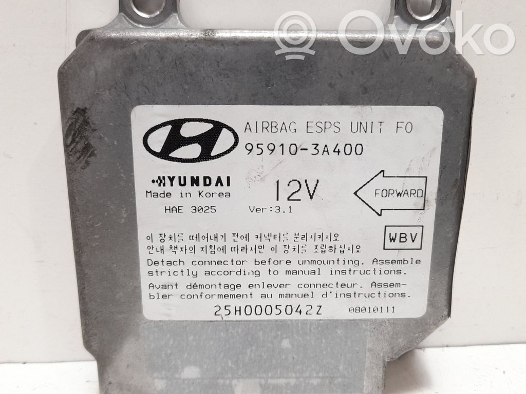 Hyundai Trajet Centralina/modulo airbag 