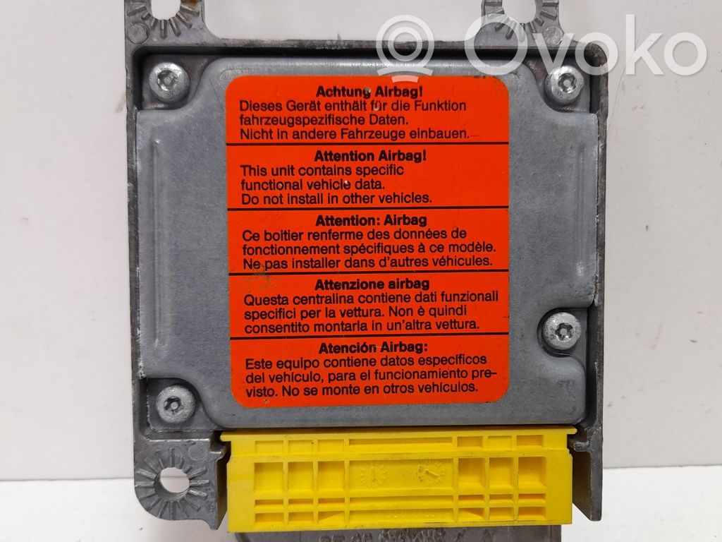 Volkswagen Lupo Unitate/modul de comandă airbaguri 