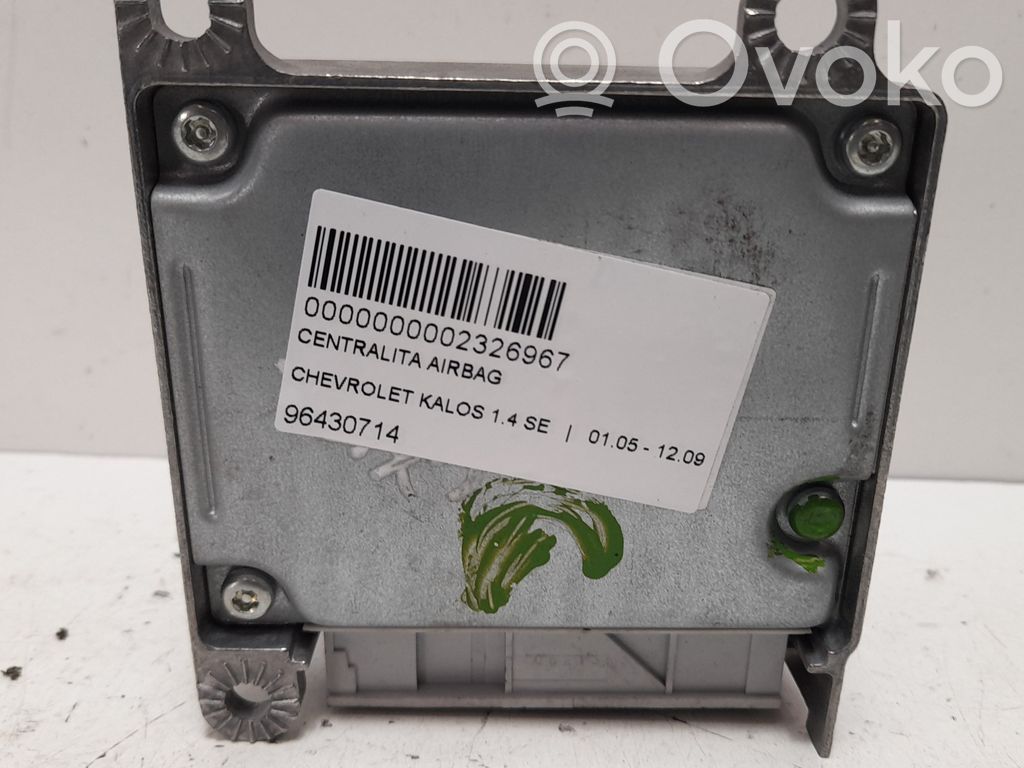 Unidad de control/módulo del Airbag   96430714