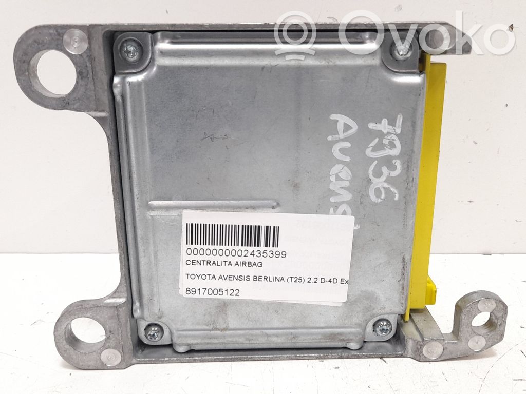Centralina/modulo airbag   8917005122