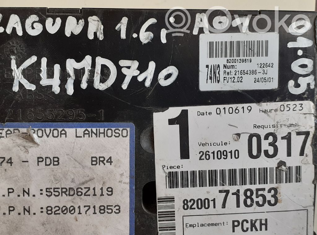 Renault Laguna I Módulo de fusible 